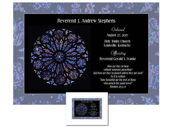 Personalized Ordination Gift