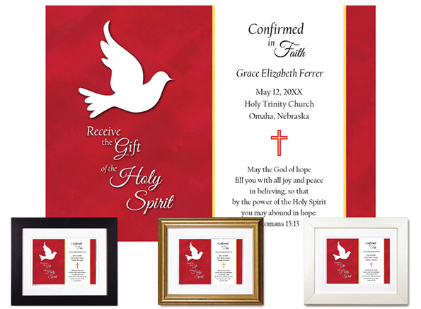 Personalized confirmation keepsakes from The Christian Gift are wonderful ways to commemorate an important spiritual milestone. 