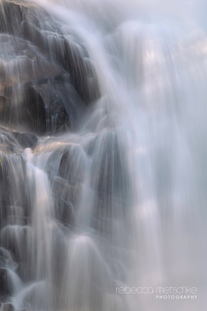 Hidden Falls in Grand Teton National Park - photograph by Rebecca Metschke