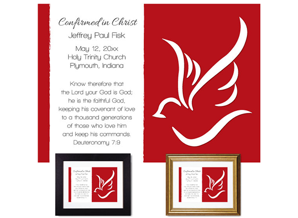 Personalized Confirmation Keepsake