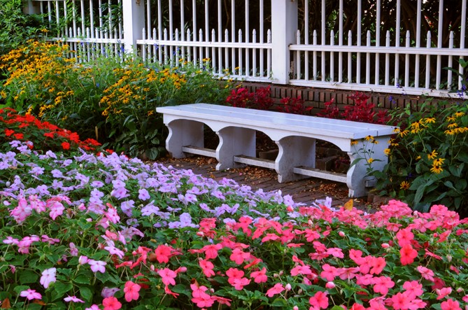 Prescott Park in Portsmouth, New Hampshire