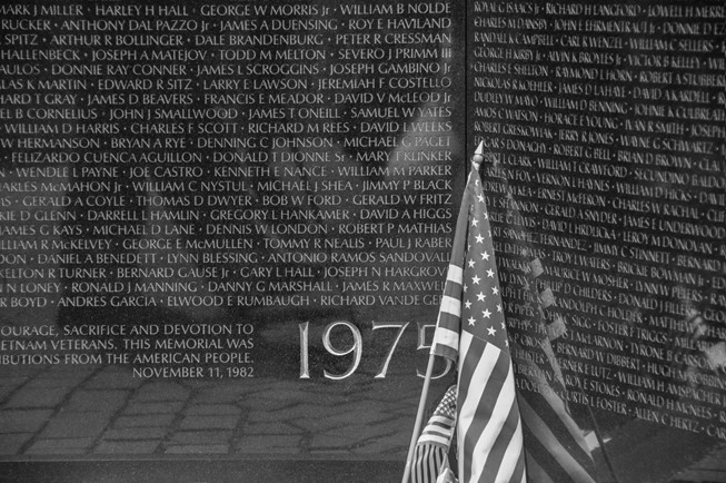 Vietnam Veterans' Memorial in Washington D.C.